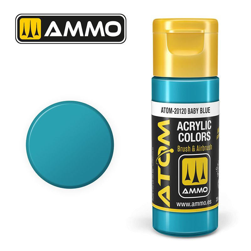 MiG Ammo ATOM COLOR Baby Blue (20120)